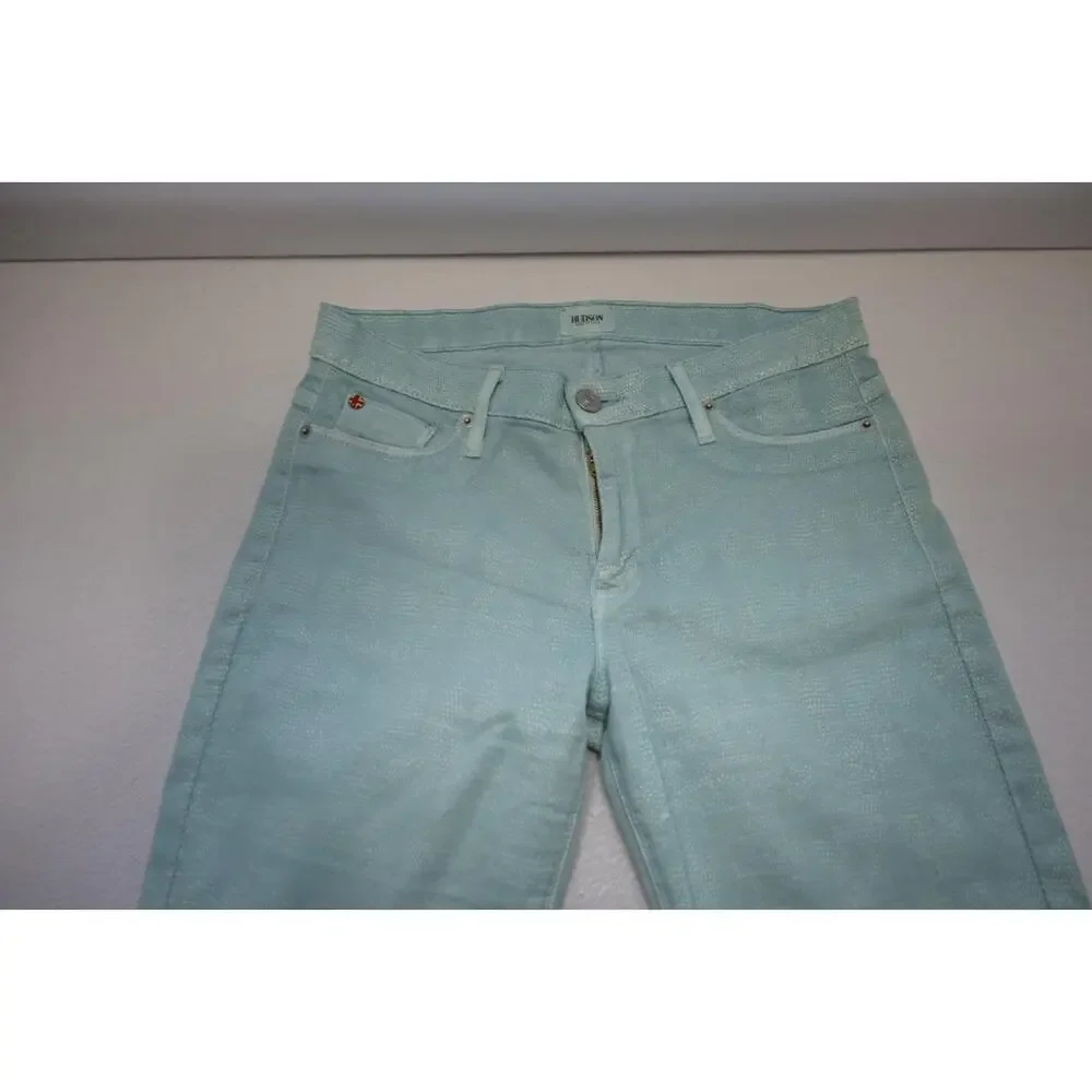 Hudson USA Pants Blue‎ Scales Skinny Stretch Pants Womens Size 29 x 31